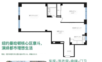 纽约曼哈顿核心区豪华康斗，演绎都市理想生活