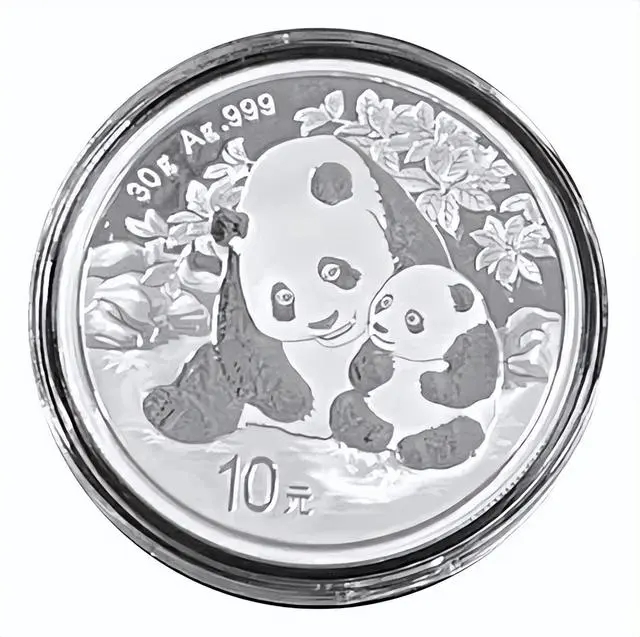 中国大熊猫银币走俏日本